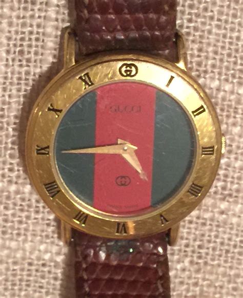 mens vintage gucci g watch|authentic vintage Gucci watch.